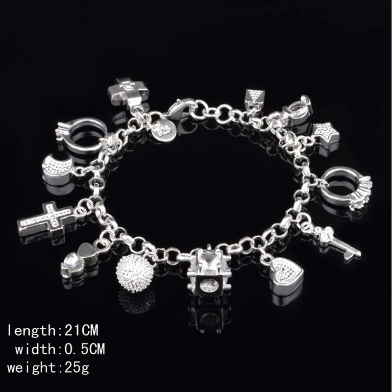 Thirteen Hanging Pieces Bracelet for Women Gift Bracelets