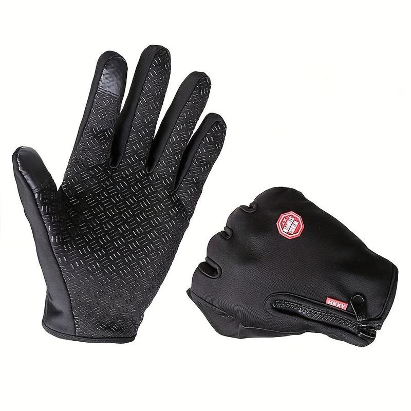 Winter Touchscreen Gloves, Windproof & Warm Gloves for Cycling, Fishing, Running, Sports & Outdoor Accessories