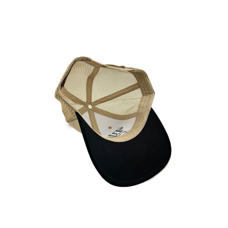 Mama Gang Trucker Hat (Khaki   Black)